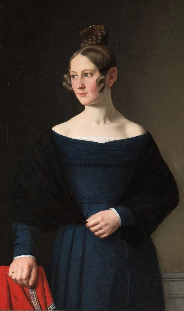 Ritratto di Karen Margrethe Borch - Museo Nazionale, Stoccolma